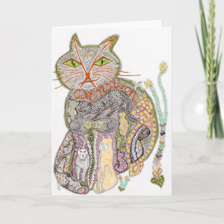 Carte de nation de chat