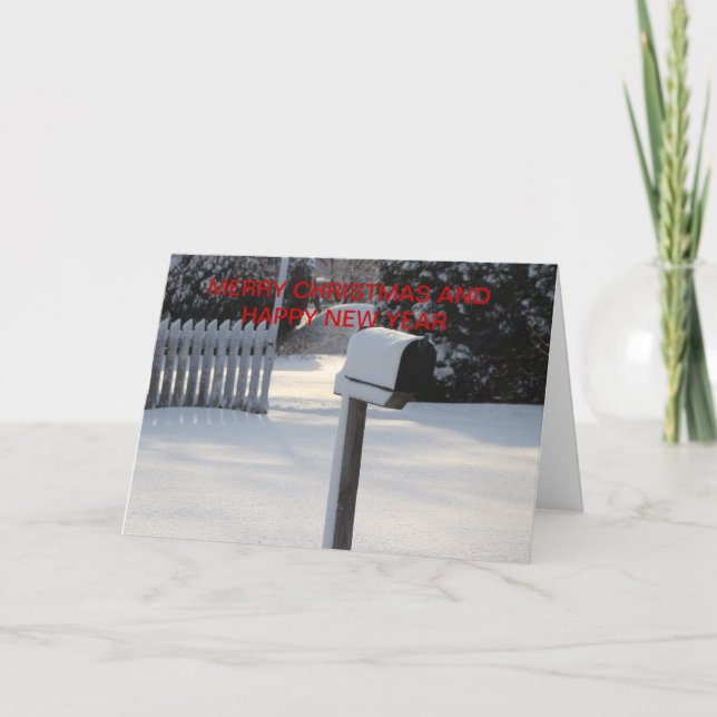 Carte de Noël (Devant)