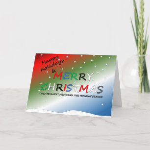 Carte de Noël
