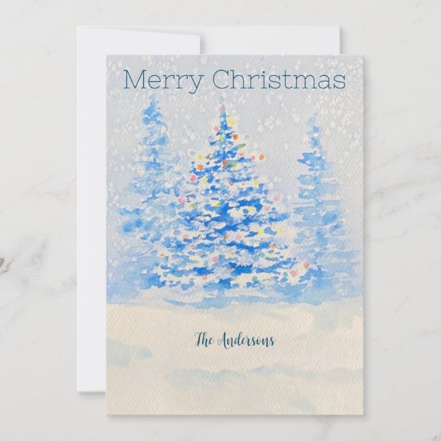 Carte de Noël (Devant)