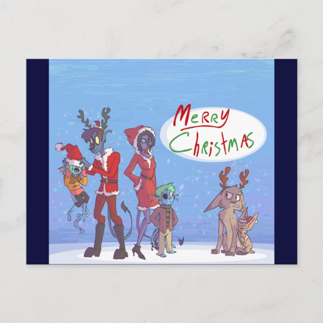 Carte de Noël (Devant)