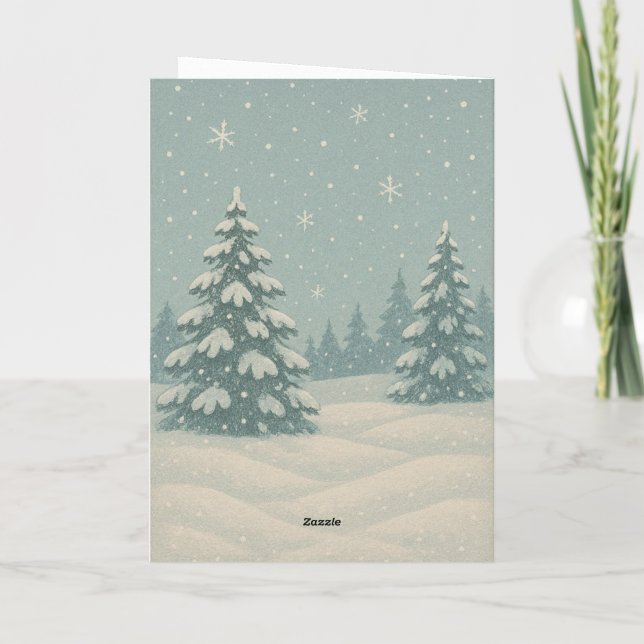 Carte de Noël (Dos)