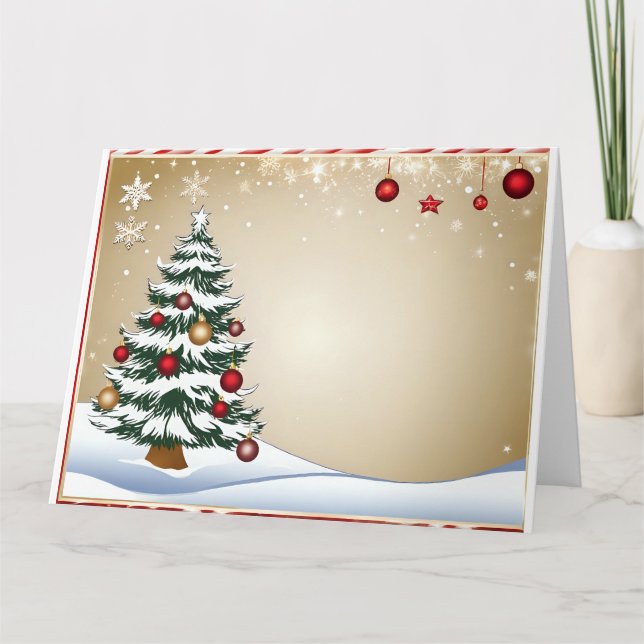 Carte de Noël (Devant)