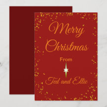 Carte de Noël