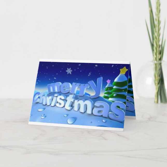 Carte de Noël (Devant)