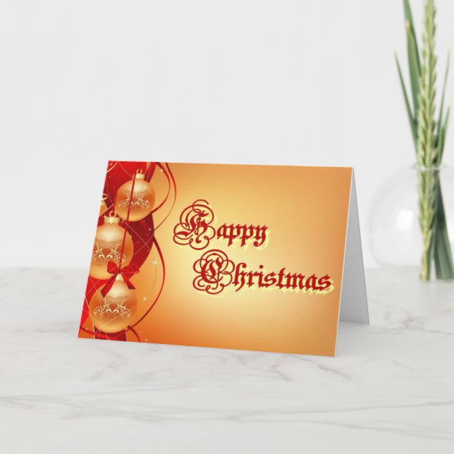 Carte de Noël (Devant)