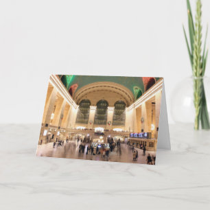 CARTE DE NOËL À GRAND CENTRAL
