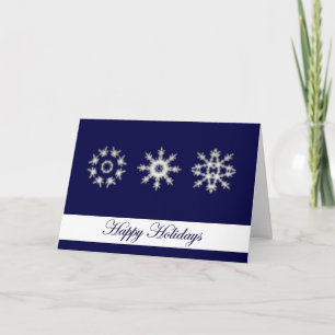 Carte de Noël à grand imprimé