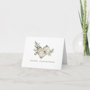 Carte de Noël à l'aquarelle "Christmas Mail"