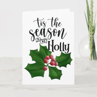 Carte de Noël à l'aquarelle joyeuse et festive