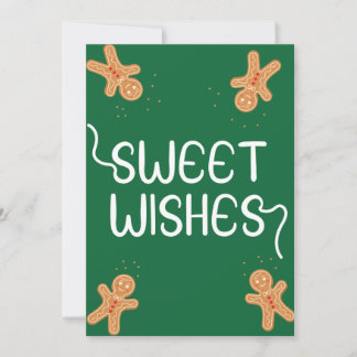 Carte de Noël à plat de Sweet Wives