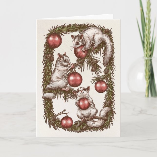 Carte de Noël à sucre (Devant)
