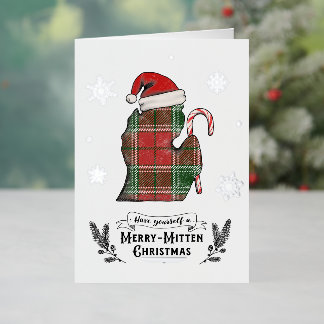 Carte de Noël à thème Michigan
