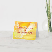 Carte de noël Abstraite