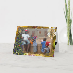 Carte de Noël africaine
