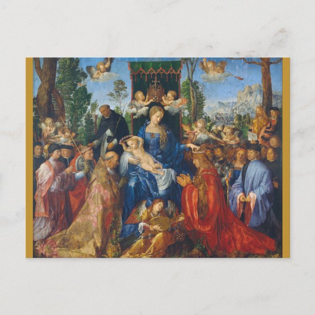 Carte de Noël Albrecht Dürer 1506 Carte postale (Devant)