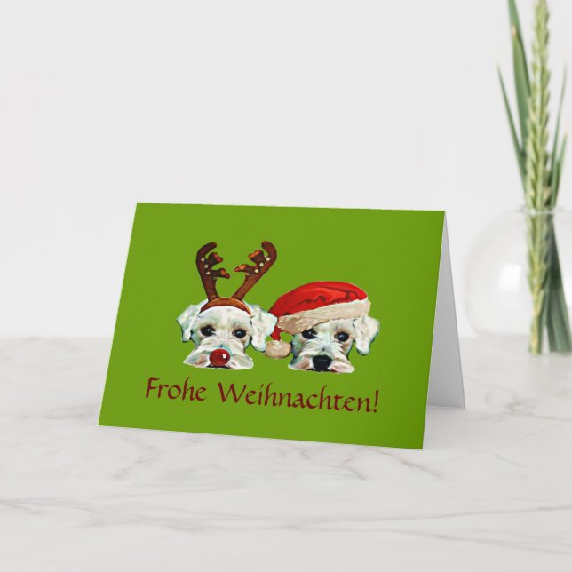 Carte de Noël allemande (Devant)