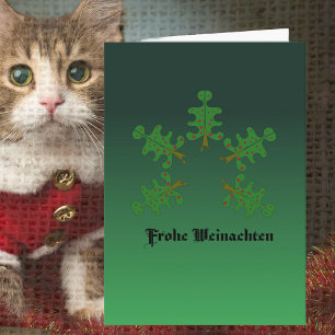 Carte de Noël allemande
