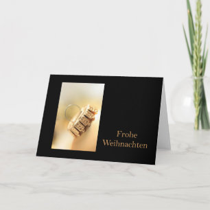 Carte de Noël allemande Frohe Weihnachten