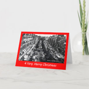 Carte de Noël - Amsterdam