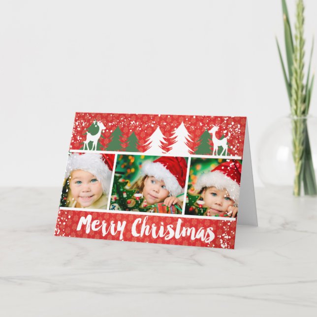 Carte de Noël amusante (Devant)