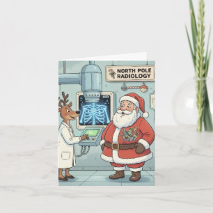 Carte de Noël amusante/mignonne pour les Techs X-R