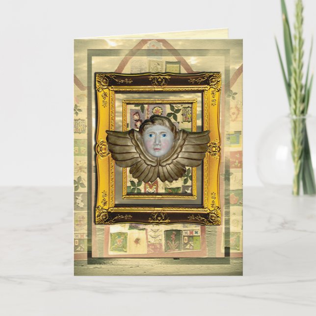 Carte de Noël Angel (Devant)