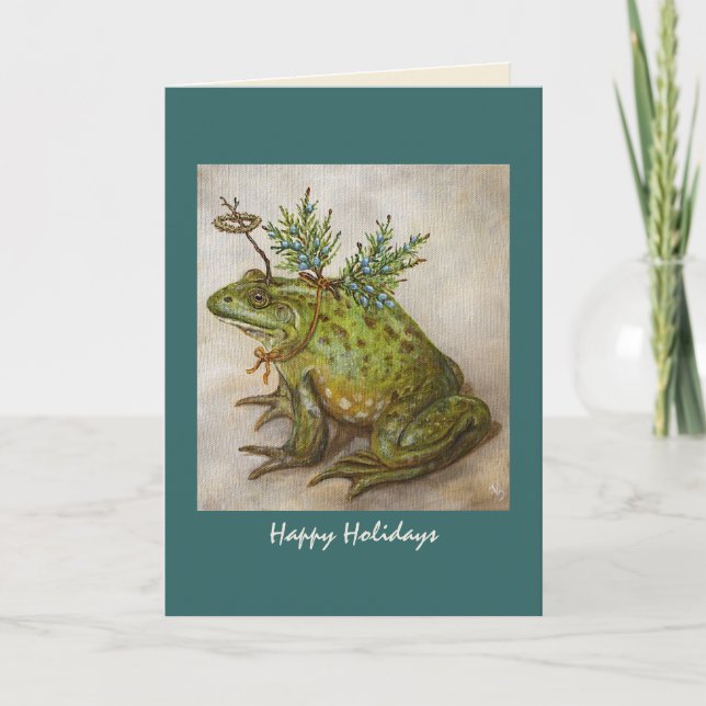 Carte de Noël Angel Herb (Devant)
