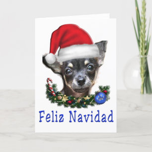 carte de noël animal