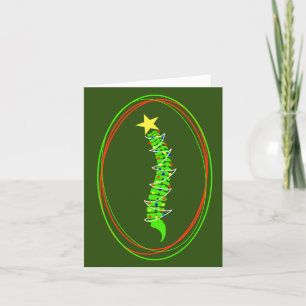 Carte de Noël Arbre de Noël