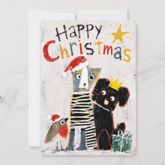 Carte de Noël artistique