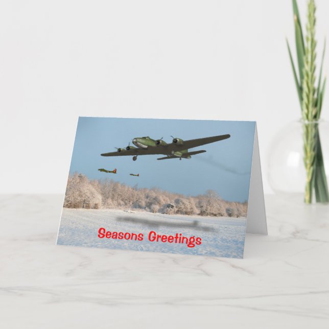 Carte de Noël B17F (Devant)