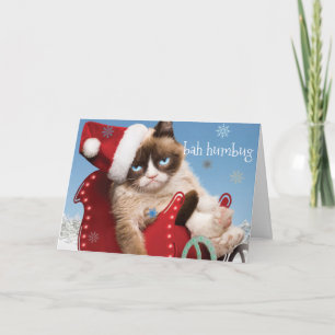 Carte de Noël - Bah Humbug