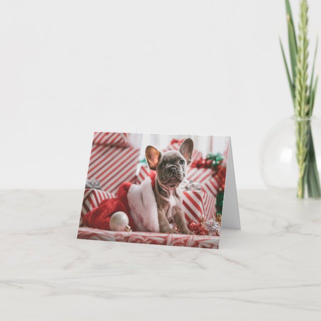Carte de Noël Baureau Français (Devant)