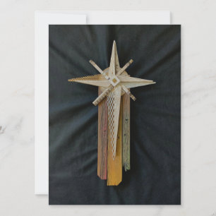 Carte de Noël Bethlehem Star