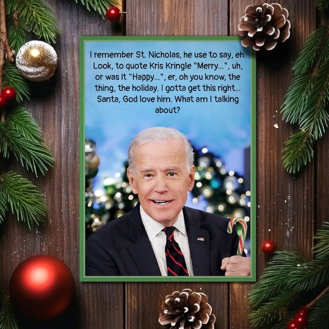 Carte de Noël Biden (Créateur téléchargé)