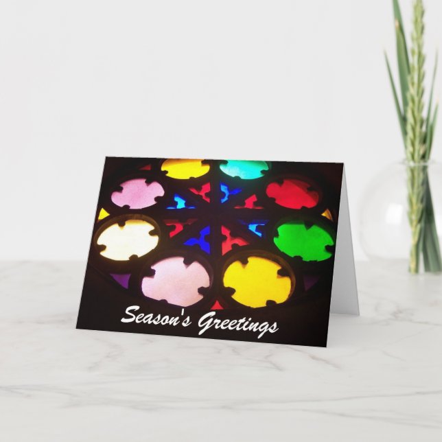 Carte de Noël Bonnes Fêtes (Devant)