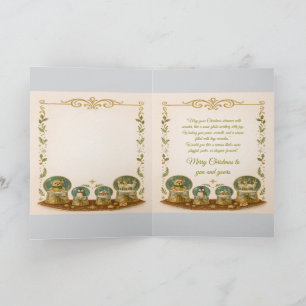 Carte de Noël Boule à Neige