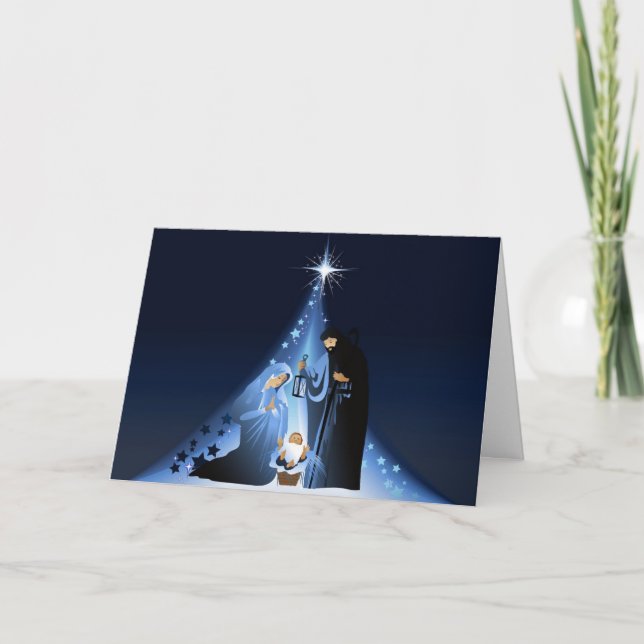 Carte de Noël - Carte de vacances du directeur (Devant)