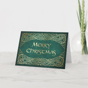 Carte de Noël celtique