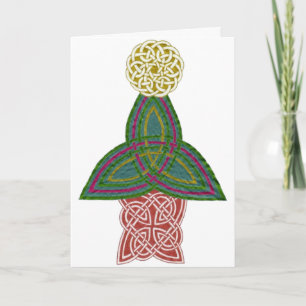 Carte de Noël celtique