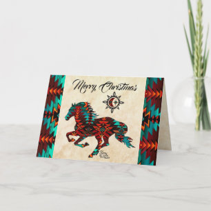 Carte de Noël Cheval du Sud-Ouest