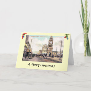 Carte de Noël - Christchurch, Nouvelle-Zélande