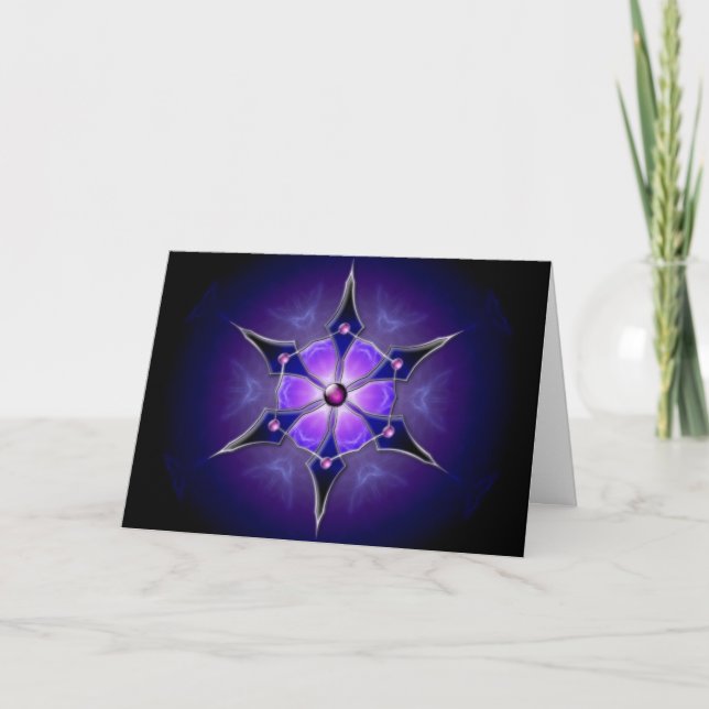 Carte de Noël Cold Starlight (Devant)