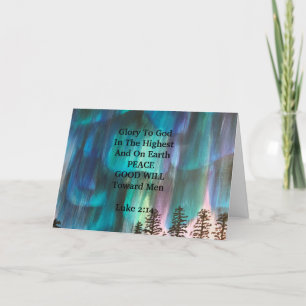 Carte de Noël conçue par Northern Light