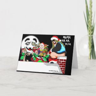 Carte de Noël coquine