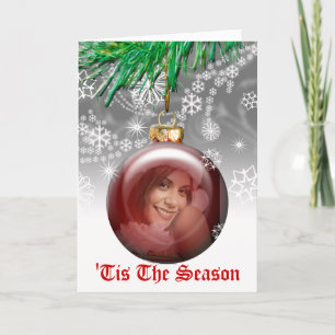 Carte de Noël coquine Modèle photo amusant