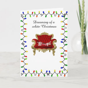 Carte de Noël Dachshund Chien Design