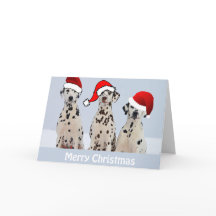 Carte de Noël dalmate