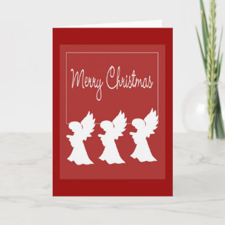 Carte de Noël d'ange